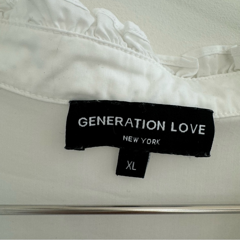 Generation Love White Ruffle Blouse - Picture 5 of 6